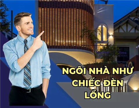 Ảnh Ngôi nhà như chiếc đèn lồng